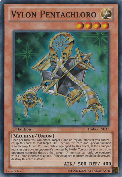 Vylon Pentachloro [HA06-EN037] Super Rare | Card Merchant Takapuna