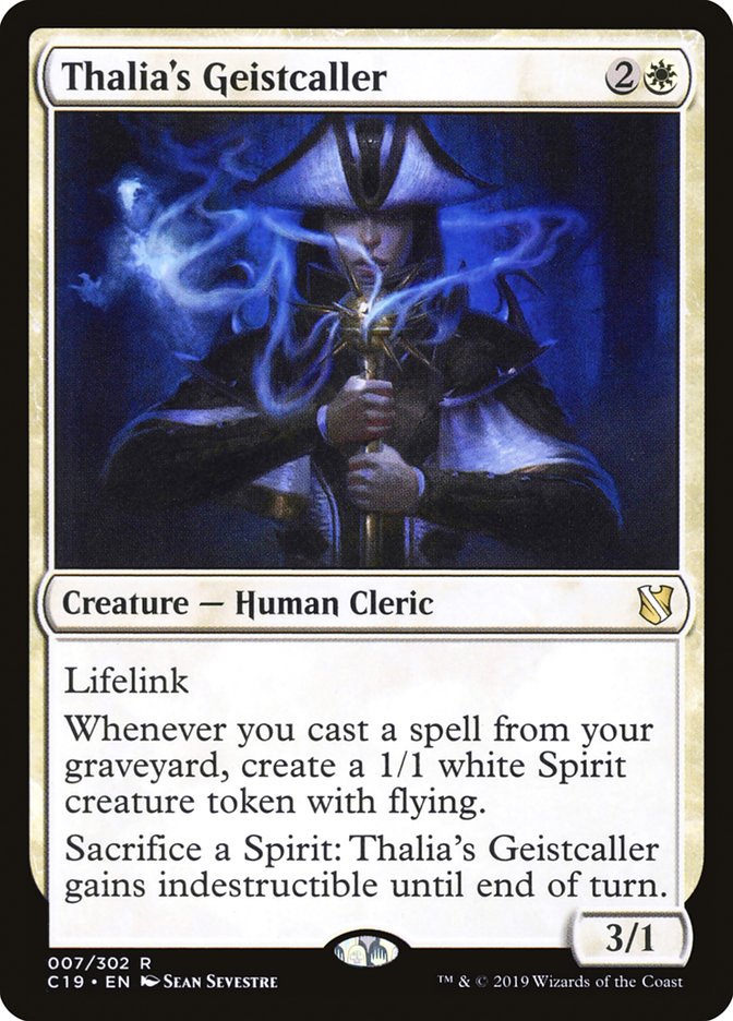 Thalia's Geistcaller [Commander 2019] | Card Merchant Takapuna