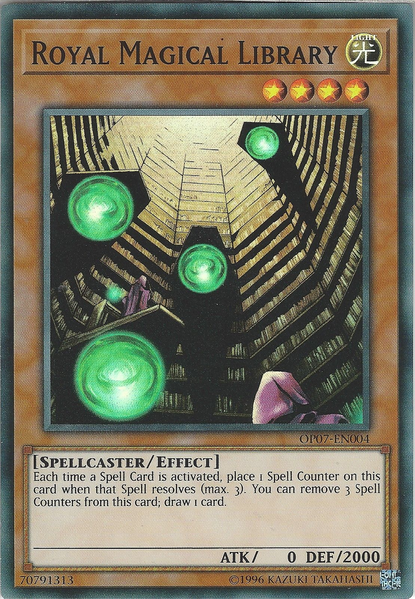 Royal Magical Library [OP07-EN004] Super Rare | Card Merchant Takapuna