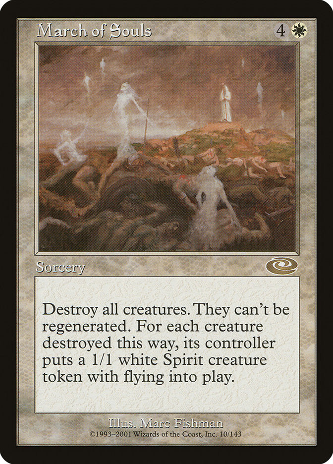 March of Souls [Planeshift] | Card Merchant Takapuna