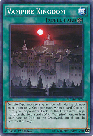 Vampire Kingdom [MP14-EN171] Common | Card Merchant Takapuna