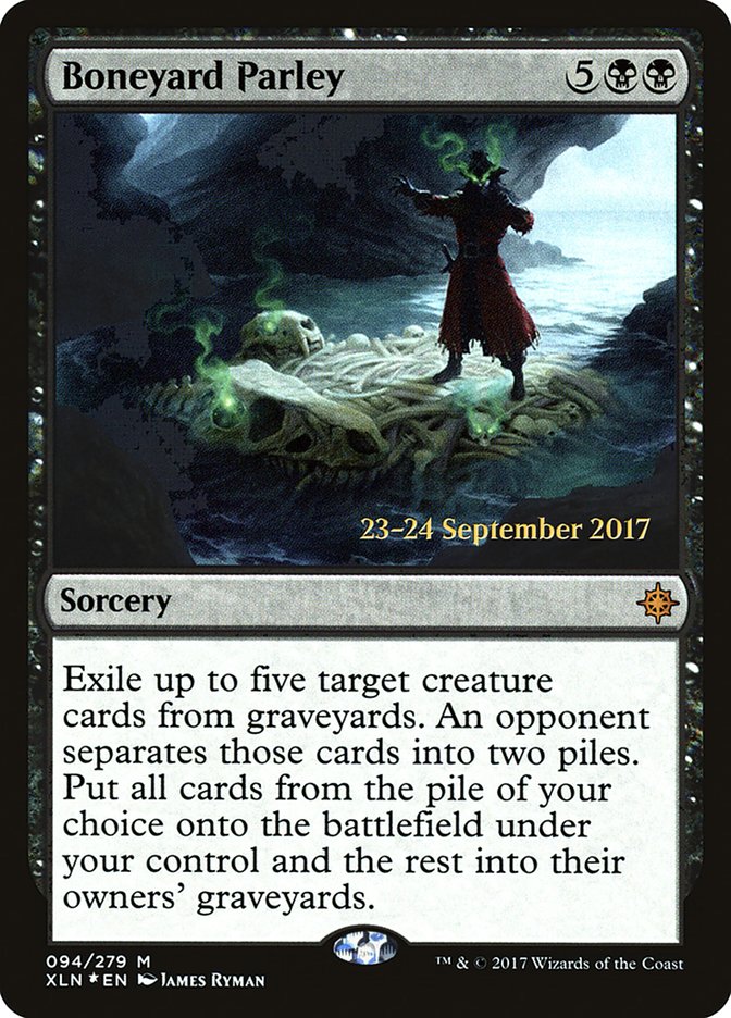 Boneyard Parley [Ixalan Prerelease Promos] | Card Merchant Takapuna