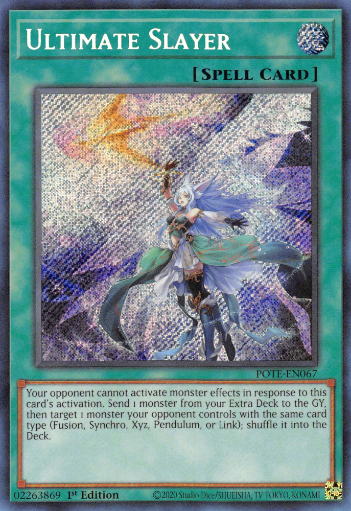 Ultimate Slayer [POTE-EN067] Secret Rare | Card Merchant Takapuna