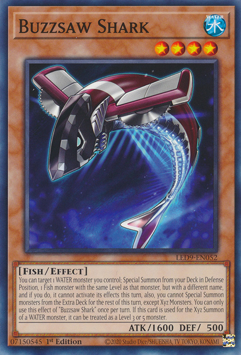 Buzzsaw Shark [LED9-EN052] Common | Card Merchant Takapuna