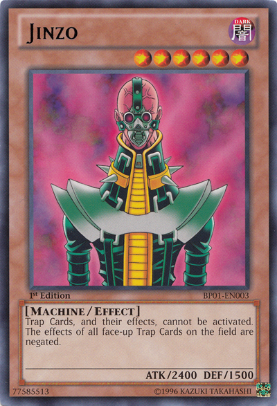 Jinzo [BP01-EN003] Rare | Card Merchant Takapuna