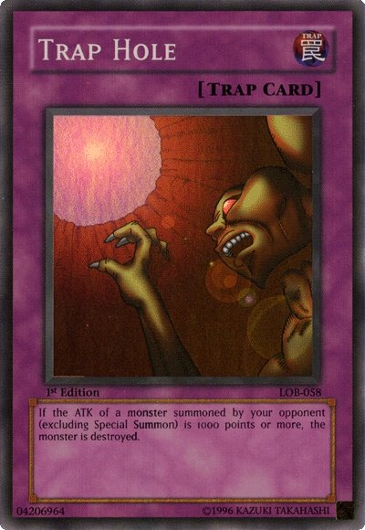 Trap Hole [LOB-058] Super Rare | Card Merchant Takapuna