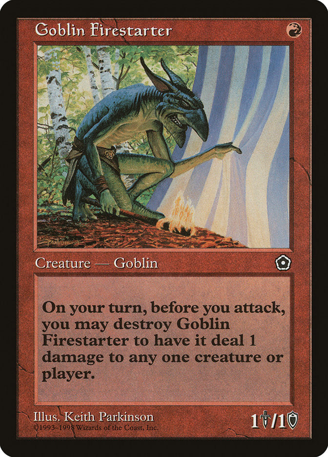 Goblin Firestarter [Portal Second Age] | Card Merchant Takapuna