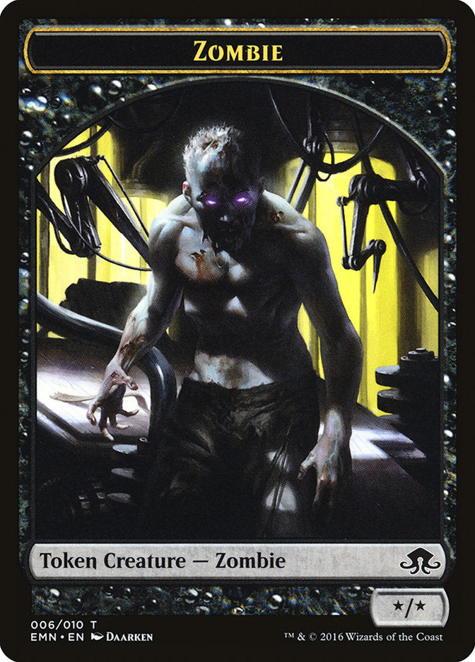 Zombie Token (006/010) [Eldritch Moon Tokens] | Card Merchant Takapuna