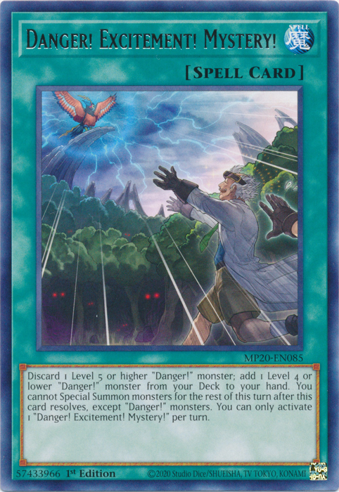 Danger! Excitement! Mystery! [MP20-EN085] Rare | Card Merchant Takapuna