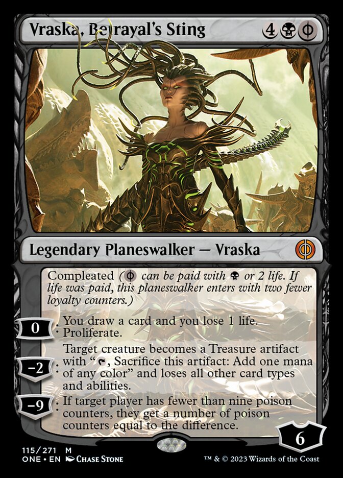 Vraska, Betrayal's Sting [Phyrexia: All Will Be One] | Card Merchant Takapuna