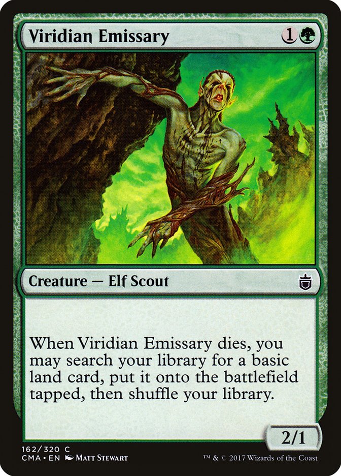 Viridian Emissary [Commander Anthology] | Card Merchant Takapuna