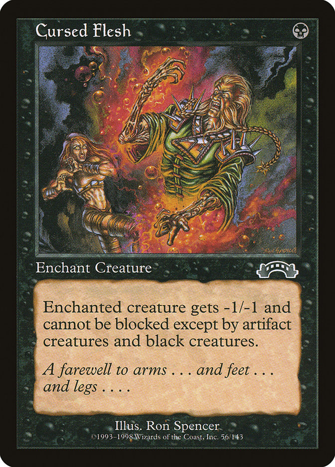 Cursed Flesh [Exodus] | Card Merchant Takapuna