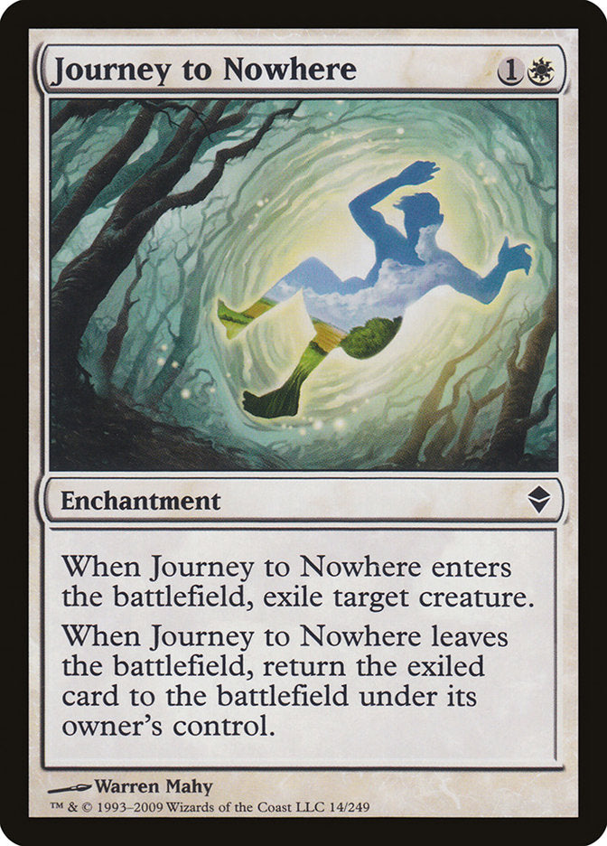 Journey to Nowhere [Zendikar] | Card Merchant Takapuna