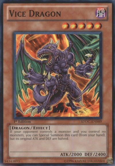 Vice Dragon [SDDC-EN009] Common | Card Merchant Takapuna