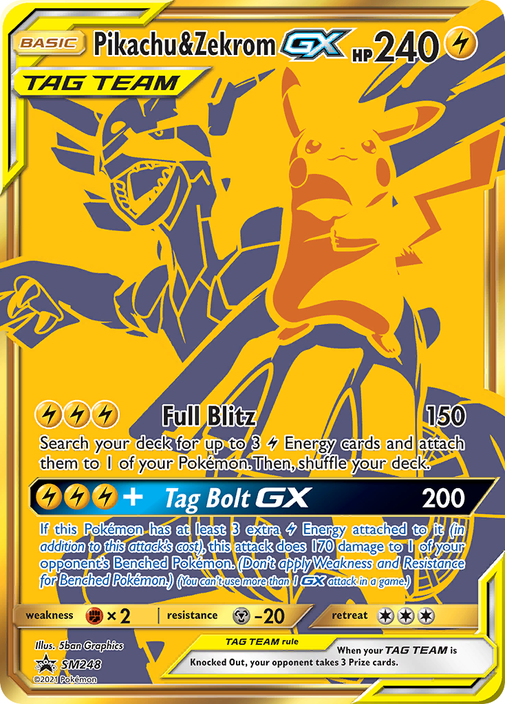 Pikachu & Zekrom GX (SM248) [Sun & Moon: Black Star Promos] | Card Merchant Takapuna