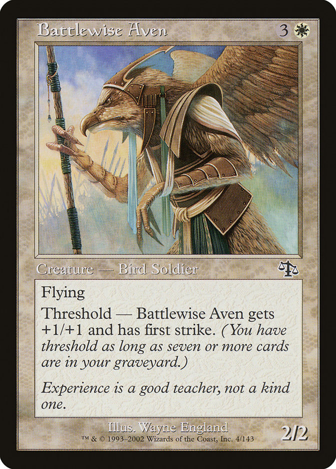 Battlewise Aven [Judgment] | Card Merchant Takapuna