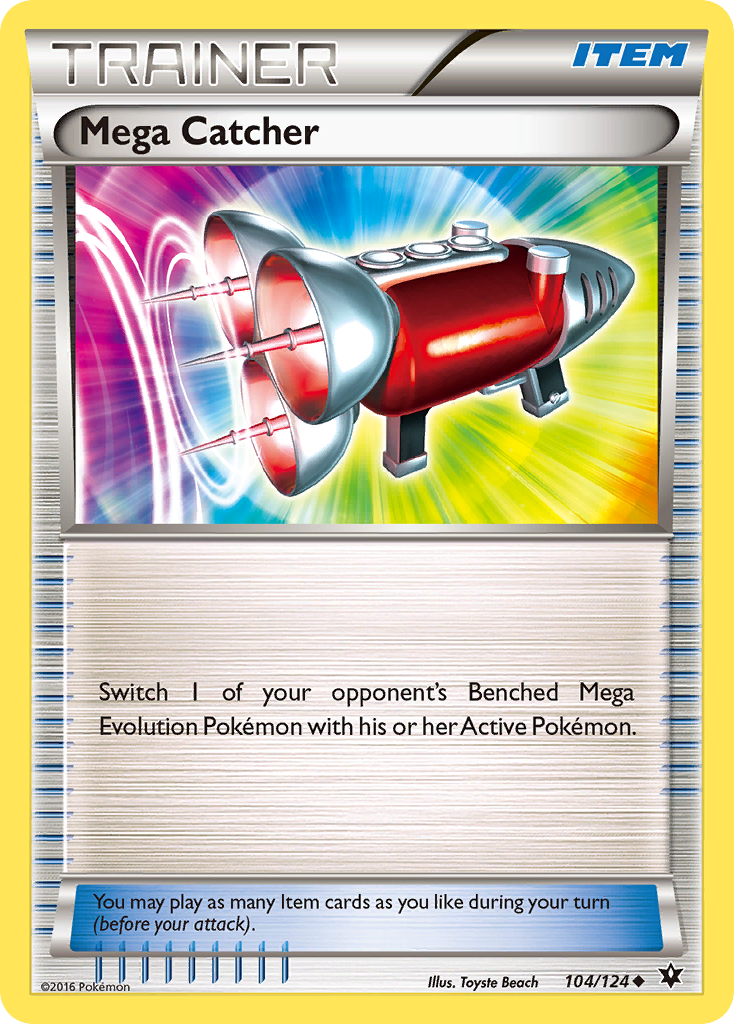 Mega Catcher (104/124) [XY: Fates Collide] | Card Merchant Takapuna