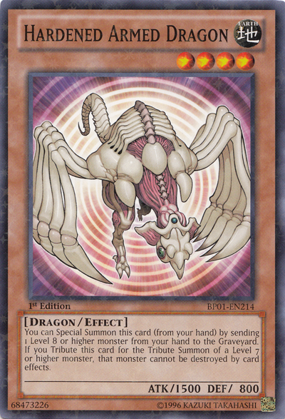 Hardened Armed Dragon [BP01-EN214] Starfoil Rare | Card Merchant Takapuna