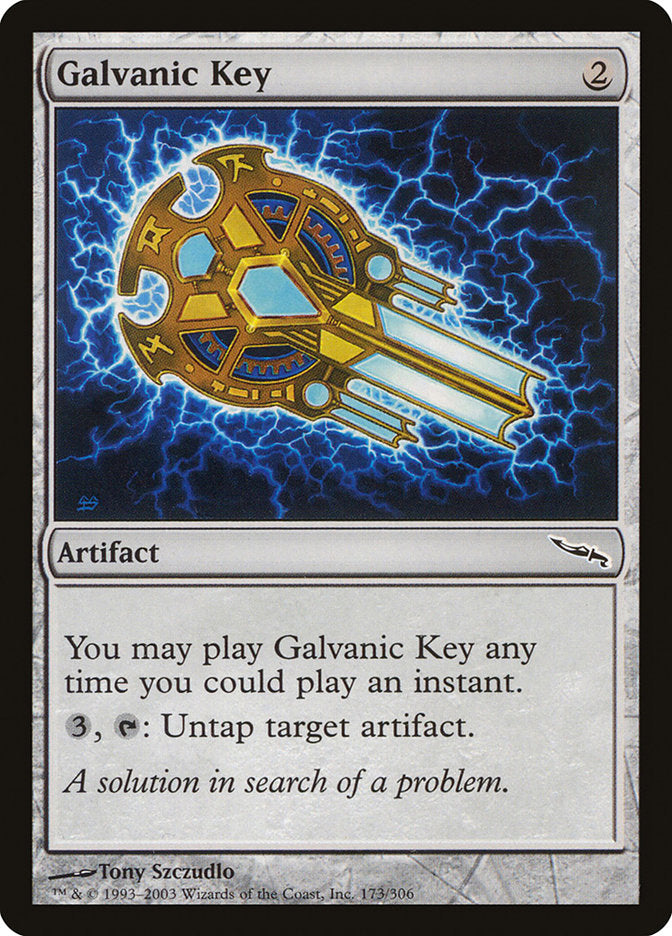 Galvanic Key [Mirrodin] | Card Merchant Takapuna