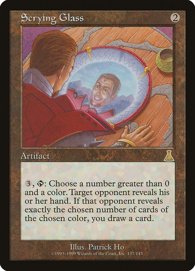 Scrying Glass [Urza's Destiny] | Card Merchant Takapuna