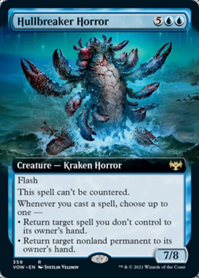 Hullbreaker Horror (Extended Art) [Innistrad: Crimson Vow] | Card Merchant Takapuna