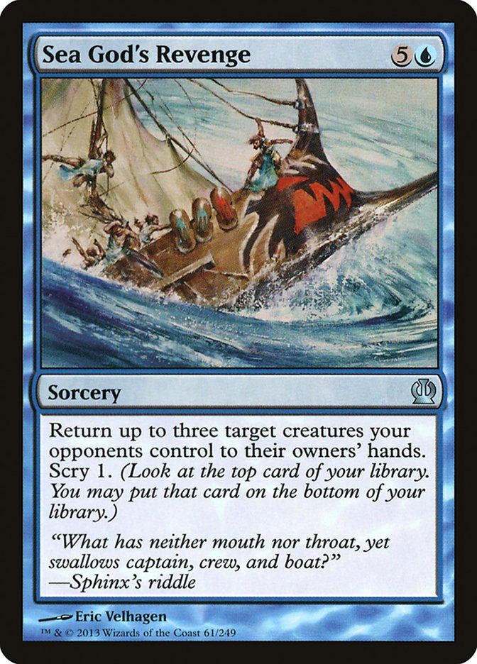 Sea God's Revenge [Theros] | Card Merchant Takapuna