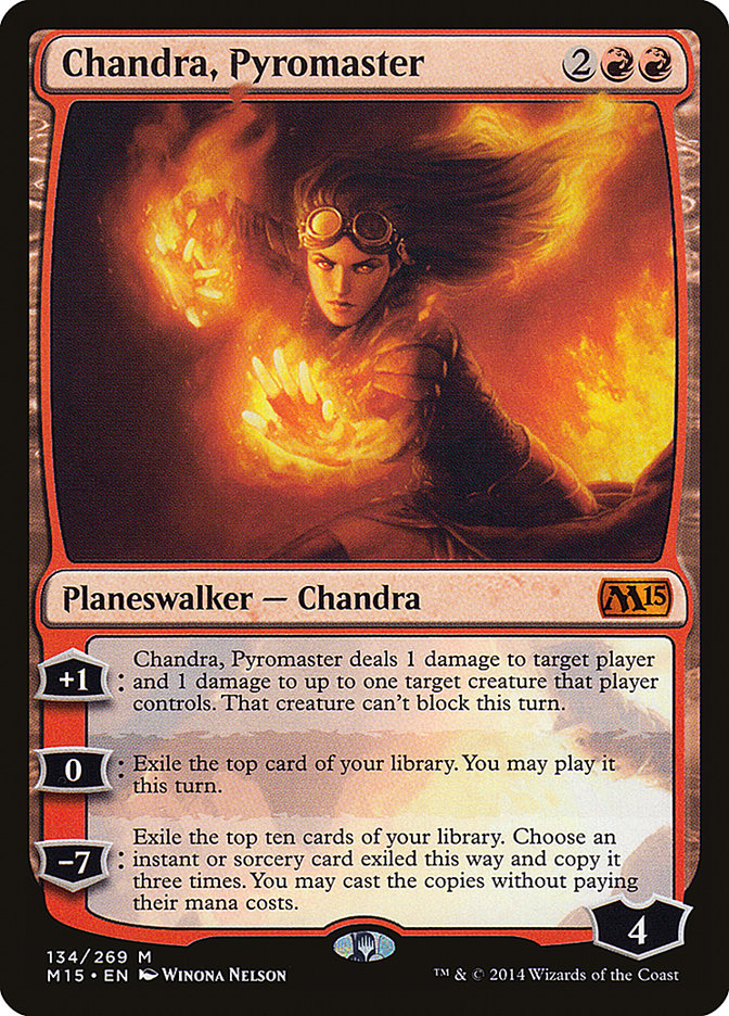 Chandra, Pyromaster [Magic 2015] | Card Merchant Takapuna