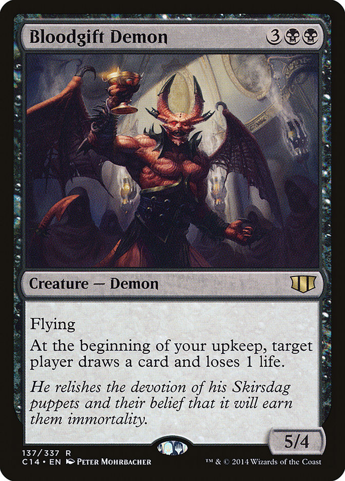 Bloodgift Demon [Commander 2014] | Card Merchant Takapuna