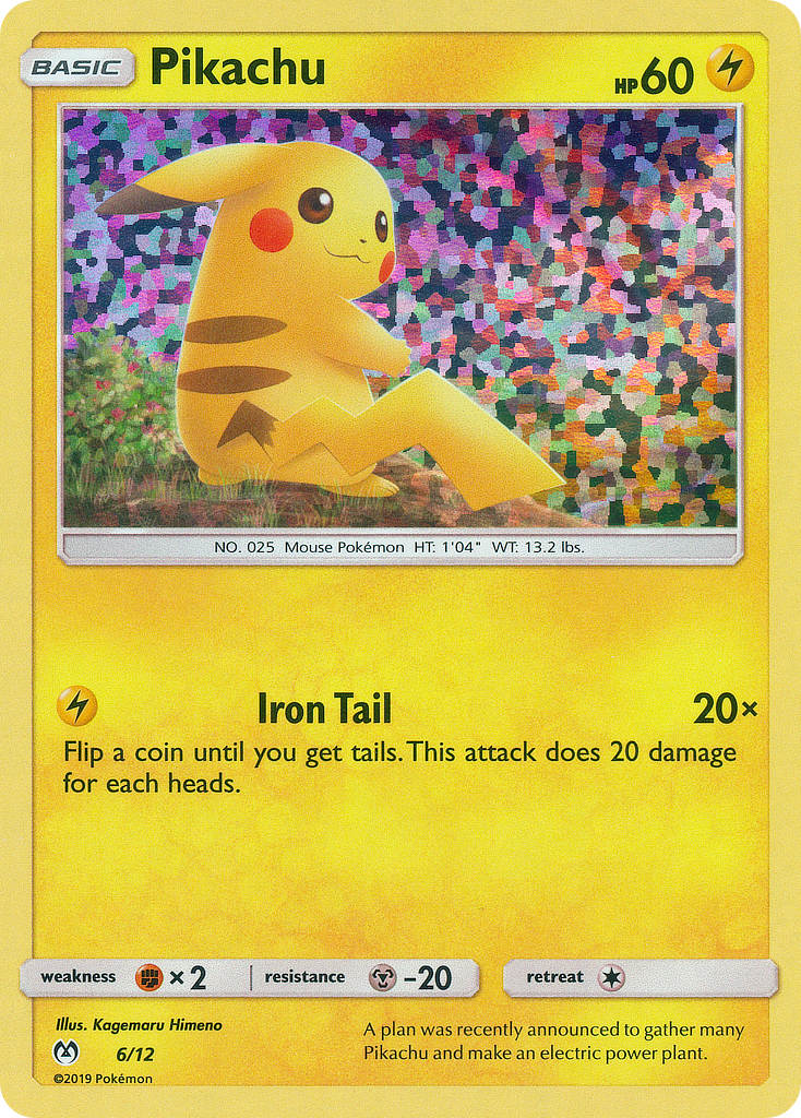 Pikachu (6/12) [McDonald's Promos: 2019 Collection] | Card Merchant Takapuna