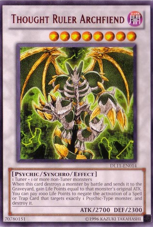 Thought Ruler Archfiend (Red) [DL11-EN014] Rare | Card Merchant Takapuna