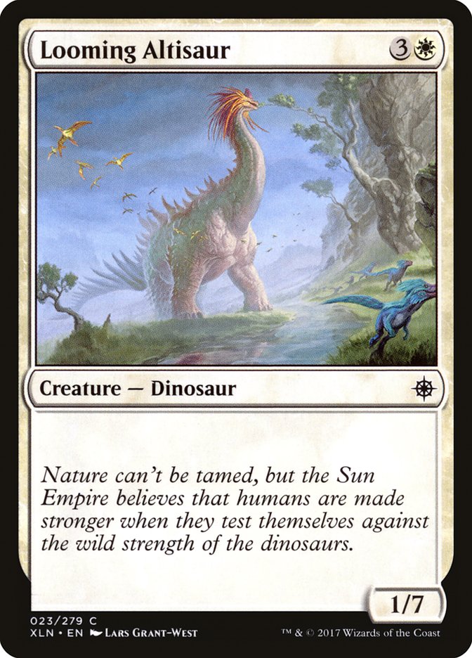 Looming Altisaur [Ixalan] | Card Merchant Takapuna