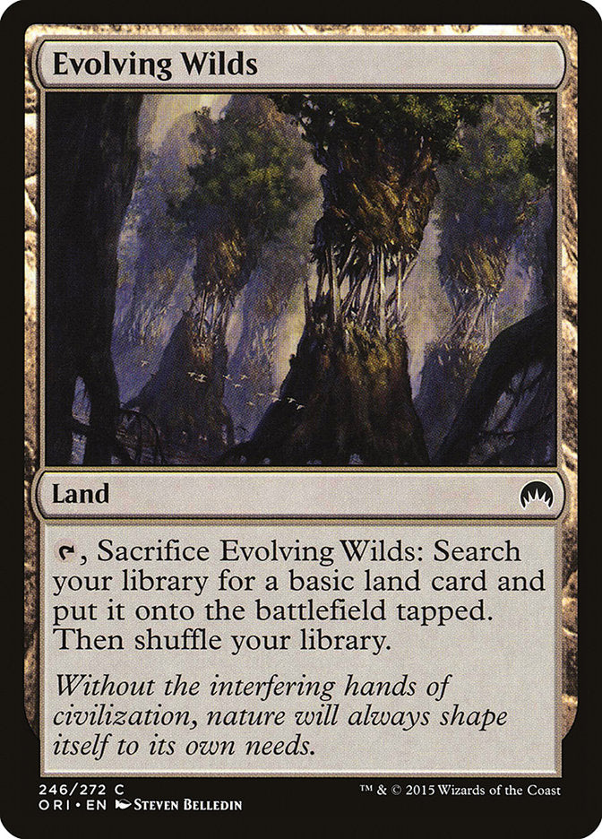 Evolving Wilds [Magic Origins] | Card Merchant Takapuna