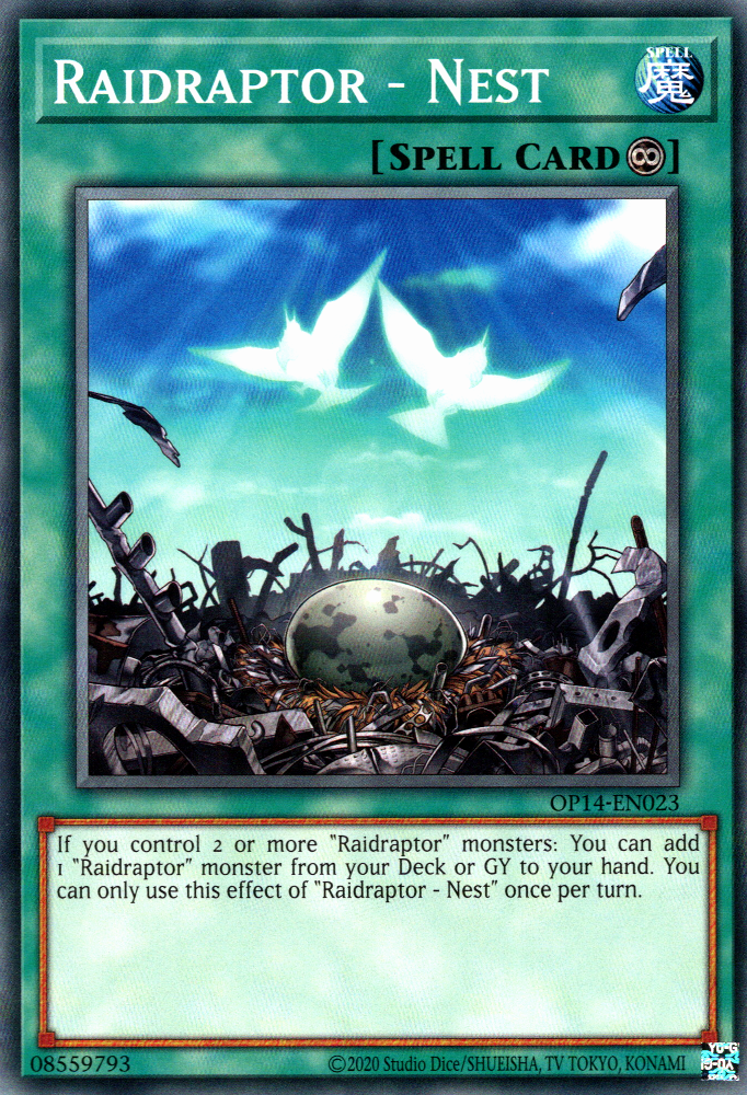 Raidraptor - Nest [OP14-EN023] Common | Card Merchant Takapuna