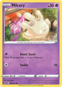 Milcery (080/185) [Sword & Shield: Vivid Voltage] | Card Merchant Takapuna