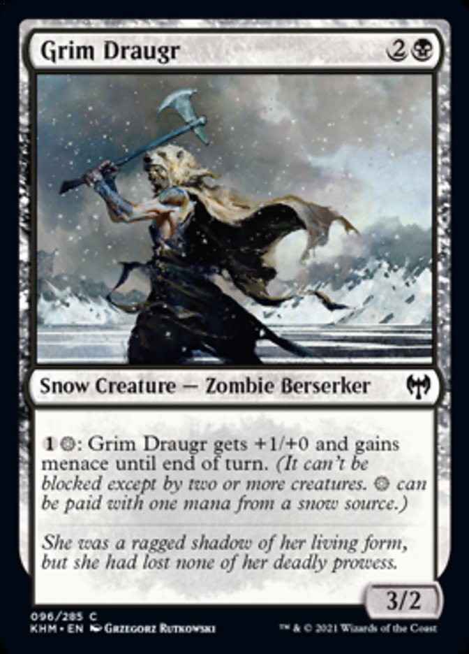 Grim Draugr [Kaldheim] | Card Merchant Takapuna