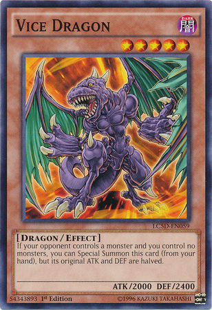 Vice Dragon [LC5D-EN059] Common | Card Merchant Takapuna