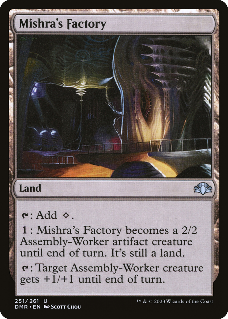 Mishra's Factory [Dominaria Remastered] | Card Merchant Takapuna