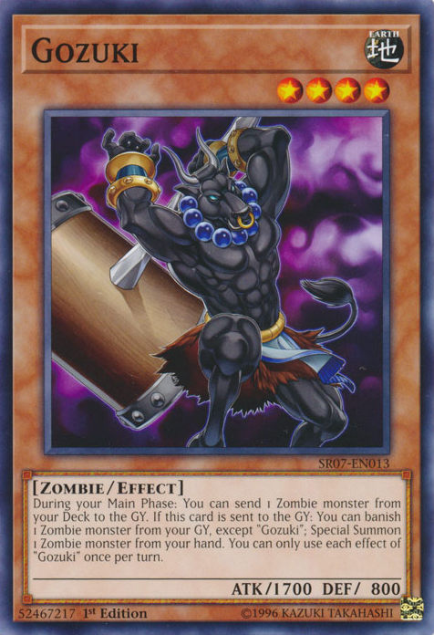 Gozuki [SR07-EN013] Common | Card Merchant Takapuna