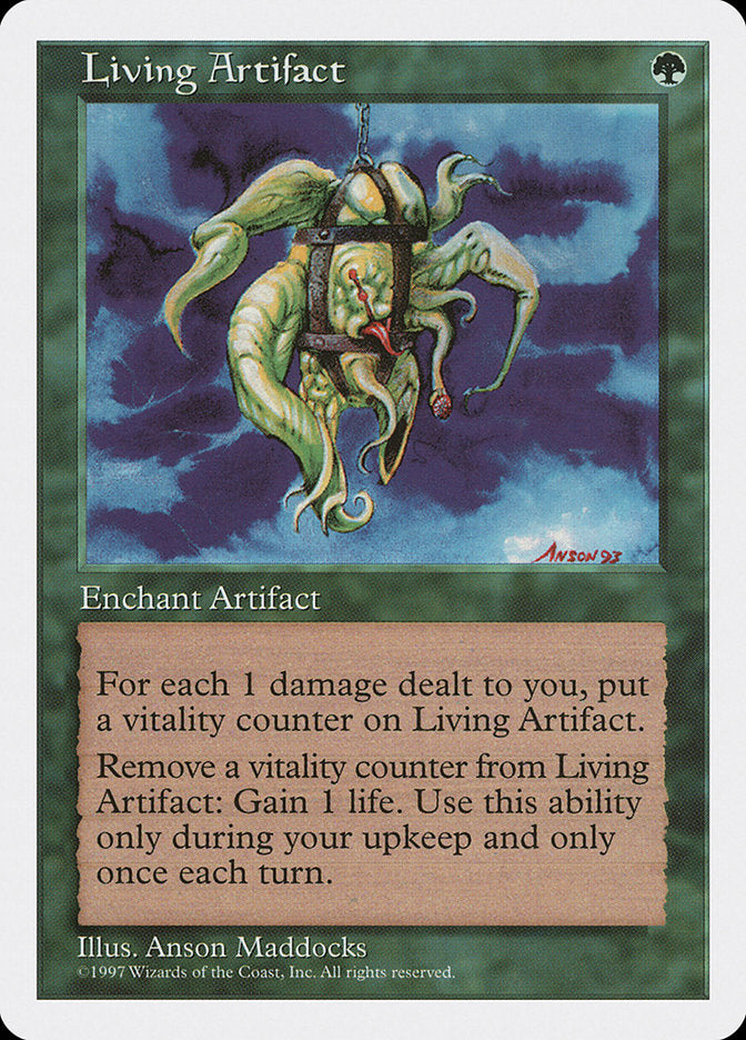 Living Artifact [Fifth Edition] | Card Merchant Takapuna