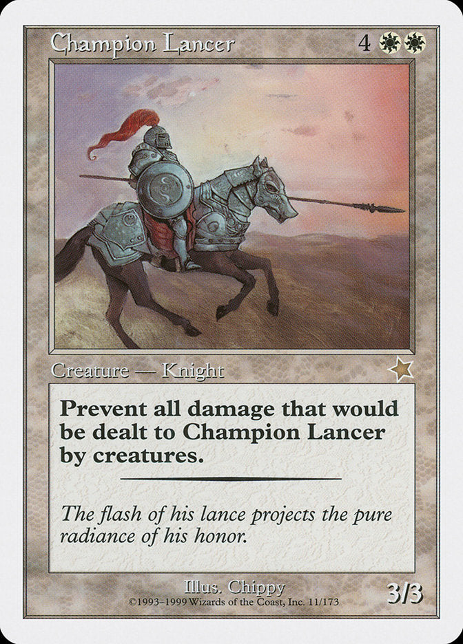 Champion Lancer [Starter 1999] | Card Merchant Takapuna