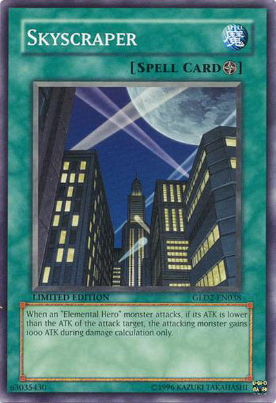 Skyscraper [GLD2-EN038] Common | Card Merchant Takapuna