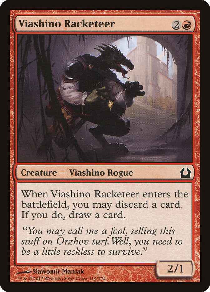 Viashino Racketeer [Return to Ravnica] | Card Merchant Takapuna