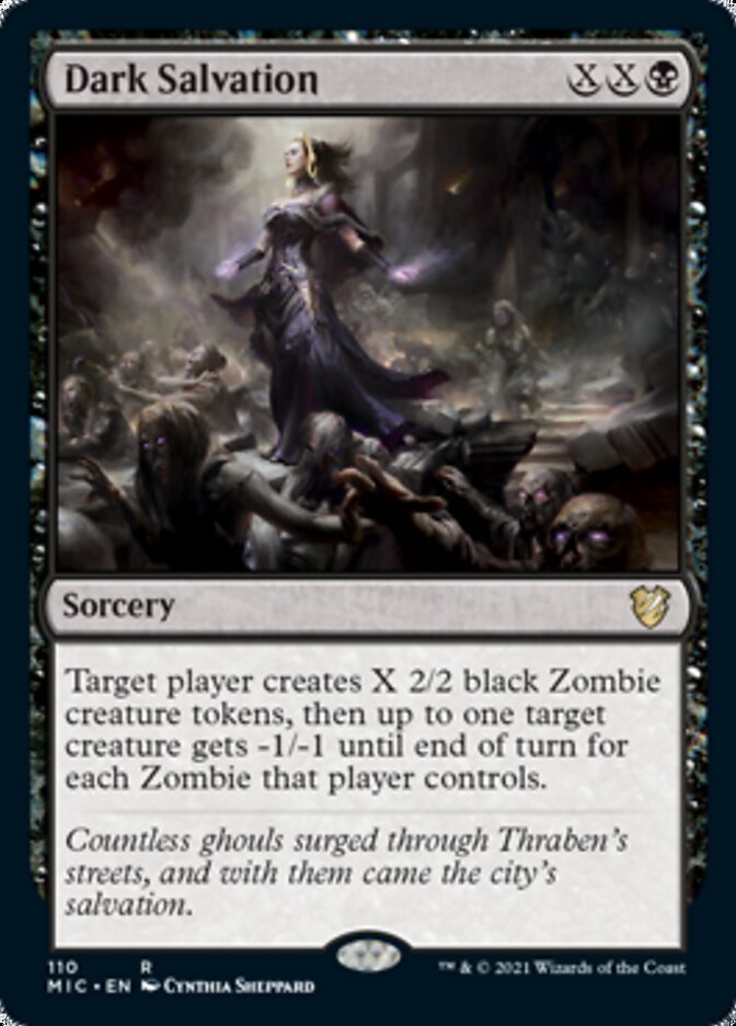 Dark Salvation [Innistrad: Midnight Hunt Commander] | Card Merchant Takapuna