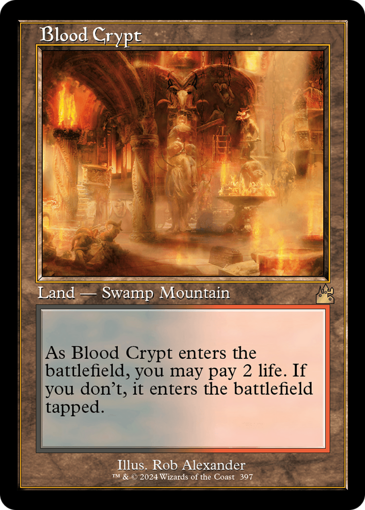 Blood Crypt (Retro) [Ravnica Remastered] | Card Merchant Takapuna