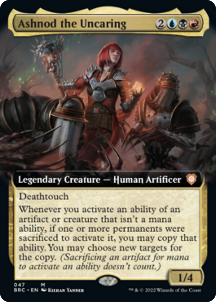 Ashnod the Uncaring (Extended Art) [The Brothers' War Commander] | Card Merchant Takapuna