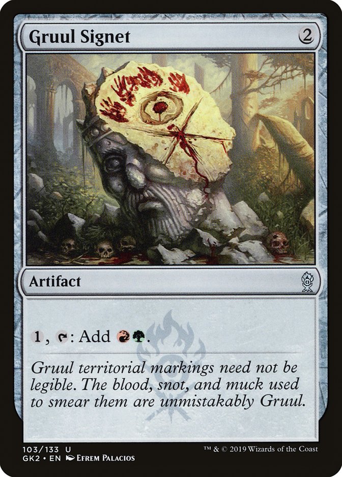 Gruul Signet [Ravnica Allegiance Guild Kit] | Card Merchant Takapuna