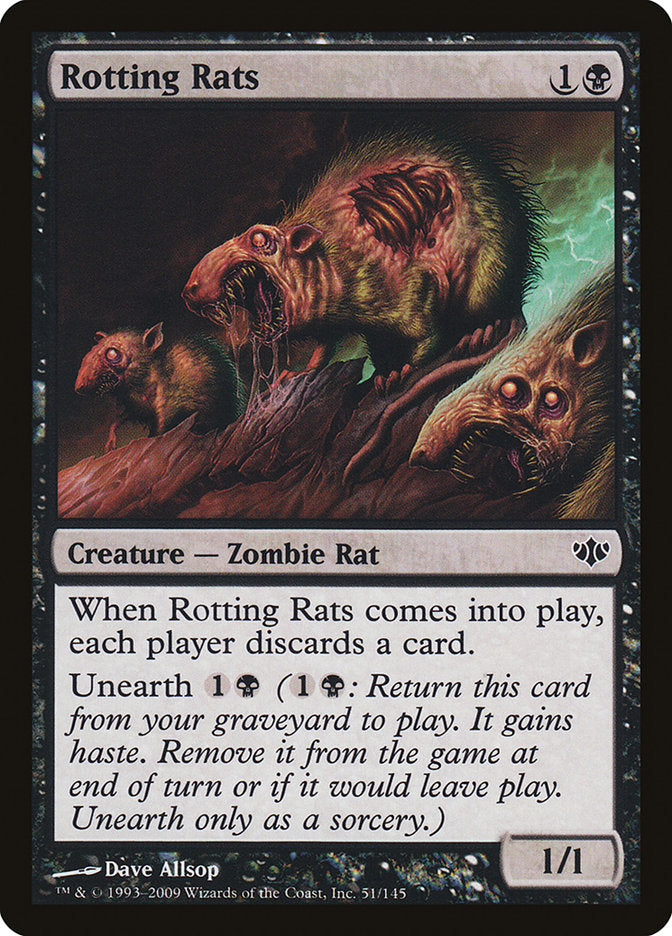 Rotting Rats [Conflux] | Card Merchant Takapuna