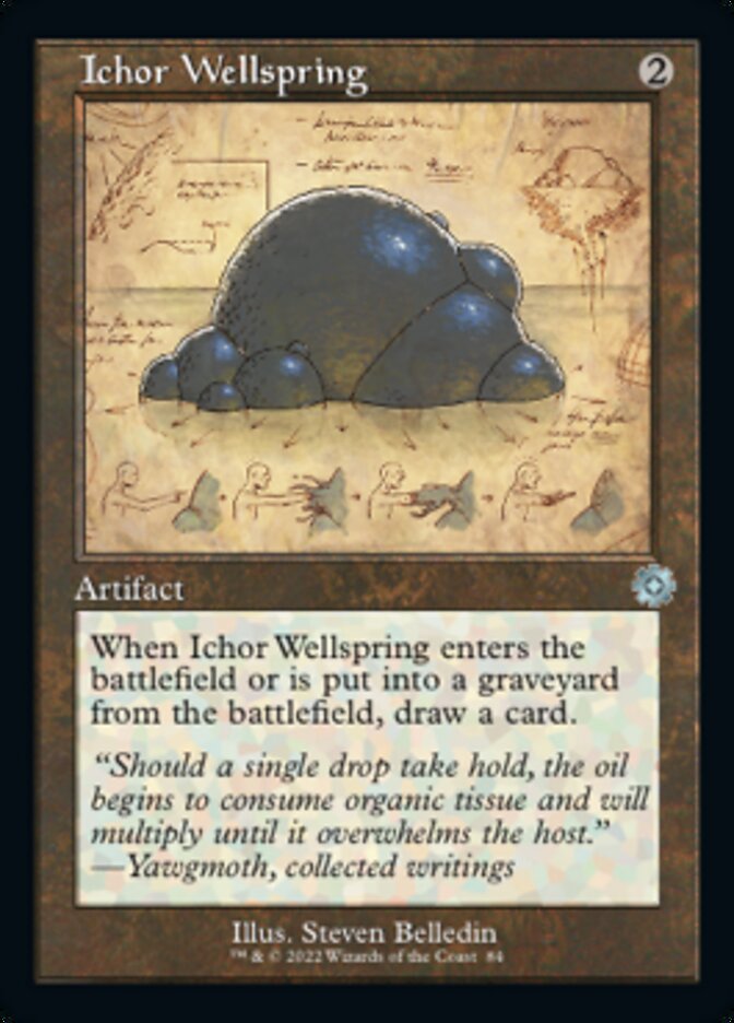 Ichor Wellspring (Retro Schematic) [The Brothers' War Retro Artifacts] | Card Merchant Takapuna