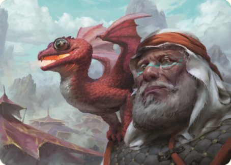 Dragon Whelp Art Card [Dominaria United Art Series] | Card Merchant Takapuna