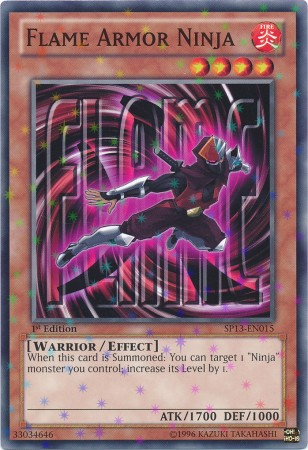 Flame Armor Ninja [SP13-EN015] Starfoil Rare | Card Merchant Takapuna